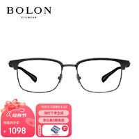 BOLON 暴龙 眼镜光学镜D形眉架全框钛架眼镜近视眼镜框眼镜架 BT1530B10