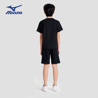 美津浓（MIZUNO）儿童夏季运动速干T恤男女童运动速干短袖透气轻薄凉感T1402