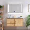 YILANG 镱朗 北欧实木浴室柜组合 90cm智能全镜柜（镜柜款）