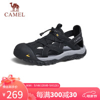 骆驼（CAMEL）透气网布疏水防撞包头城市户外运动凉鞋男 G14M396625