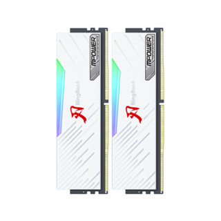 KINGBANK 金百达 白刃 DDR5 7600MHz RGB 台式机内存 灯条 32GB 16GBx2 C36 微星MPOWER联合款