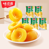 weiziyuan 味滋源 黄桃罐头425g罐整箱糖水新鲜水果罐头砀山梨零食
