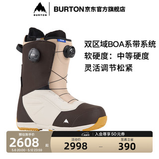 BURTON 伯顿 23-24雪季男士RULER BOA滑雪鞋高手加宽单板214261 21426104200 9.5