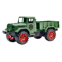 氧氪 大号儿童趣味军事卡车皮卡车越野车大货车学生车模型玩具男孩 绿色