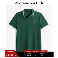 Abercrombie & Fitch 小麋鹿复古休闲Polo领T恤KI124-4159