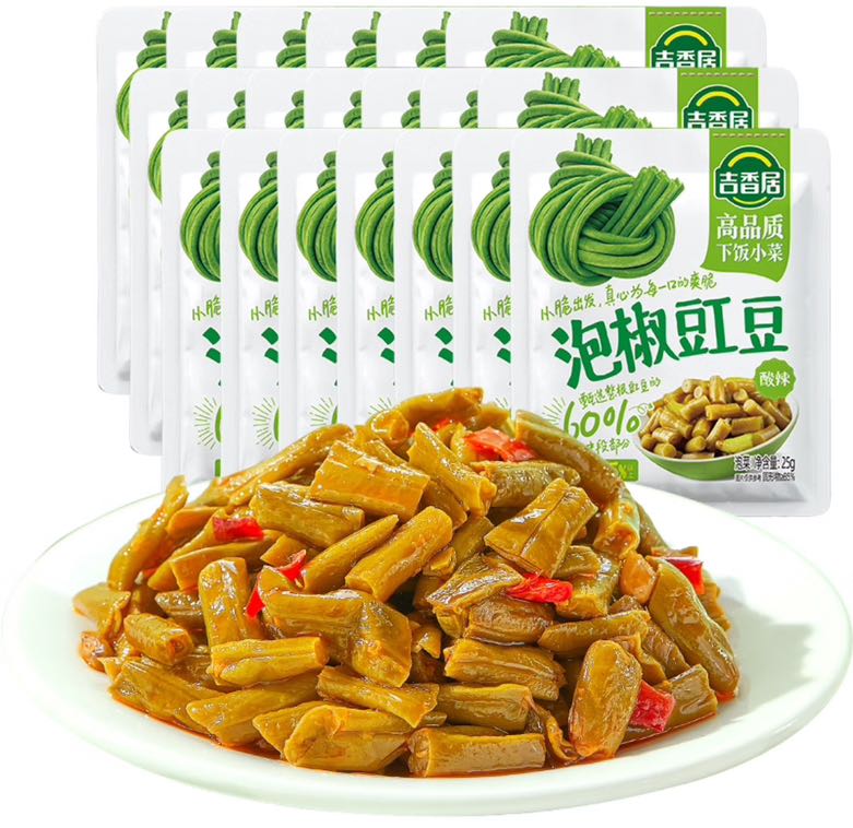 吉香居 泡椒豇豆25g*20袋