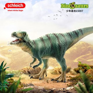 百亿补贴：Schleich 思乐 动物模型恐龙仿真儿童玩具礼物雷克斯暴龙幼兽15007
