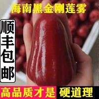 百亿补贴：珍果日记 现摘正宗海南黑金刚莲雾4斤单果75g起彩箱装新鲜水果