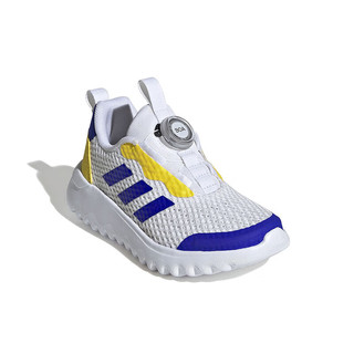 阿迪达斯 （adidas）青少年网面透气小波浪跑步鞋 ID3376 白色 35.5码 