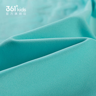 361°361度童装男童短袖针织衫2024年夏季小童短袖 阿鲁巴蓝 101cm