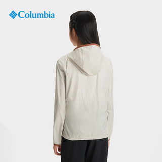 Columbia哥伦比亚户外儿童时尚撞色连帽运动旅行机织外套SY0247 352 S（135/64）