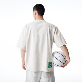 杰克·琼斯（JACK&JONES）夏季NBA联名凯尔特人队图案潮宽松运动短袖T恤男224201011 石灰花灰G01 石灰花灰G01 170/92A/S