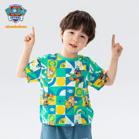 汪汪队立大功汪汪队男童短袖t恤2024新款儿童夏装纯棉上衣女孩宝宝夏季打底衫