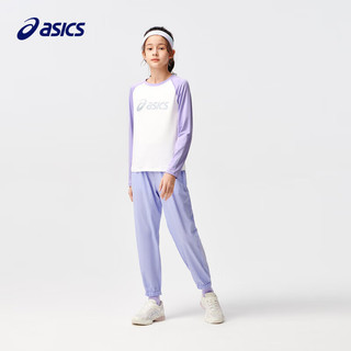 亚瑟士（asics）童装男女儿童轻薄防晒裤舒适防蚊裤运动裤24夏季332241083101 508紫色 120