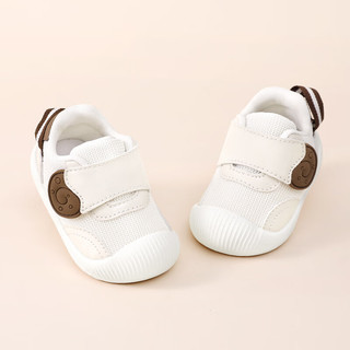 婧麒儿童鞋子学步鞋女宝宝鞋子春夏季婴儿鞋1到3岁软底薄款透气鞋
