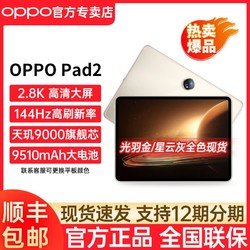 OPPO Pad 2平板电脑 网课学习办公绘画游戏商务专用 pad2官方正品