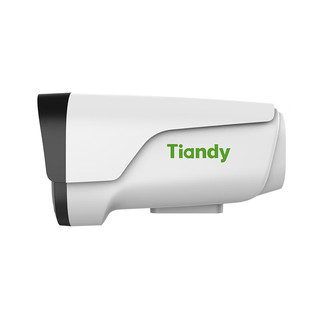 天地伟业（Tiandy）双光夜视全彩POE音频一体机 支持mic人形检测 400万像素 焦距6mm TD-C25ZN