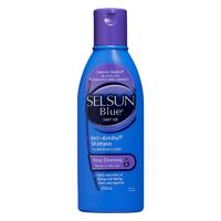 Selsun blue 澳洲进口selsun 去屑洗发保湿修复/控油止痒头皮改善清洁洗发水