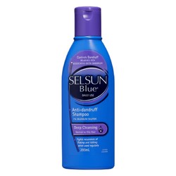 Selsun blue 滋养去屑型洗发水 蓝盖 200ml