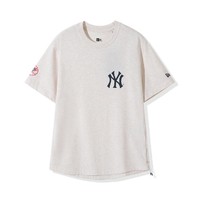 NEW ERA 纽亦华 夏款MLB短袖T恤NY印花logo男女同款休闲百搭短袖衫潮