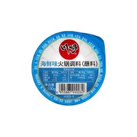 川崎 火锅蘸料  芝麻花生酱 火锅食材 海鲜味100g*1盒