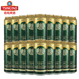 青岛啤酒（TsingTao）青岛 箱劲爽多仓库就近仓发整箱国产福禧罐 奥古特 500mL 18罐