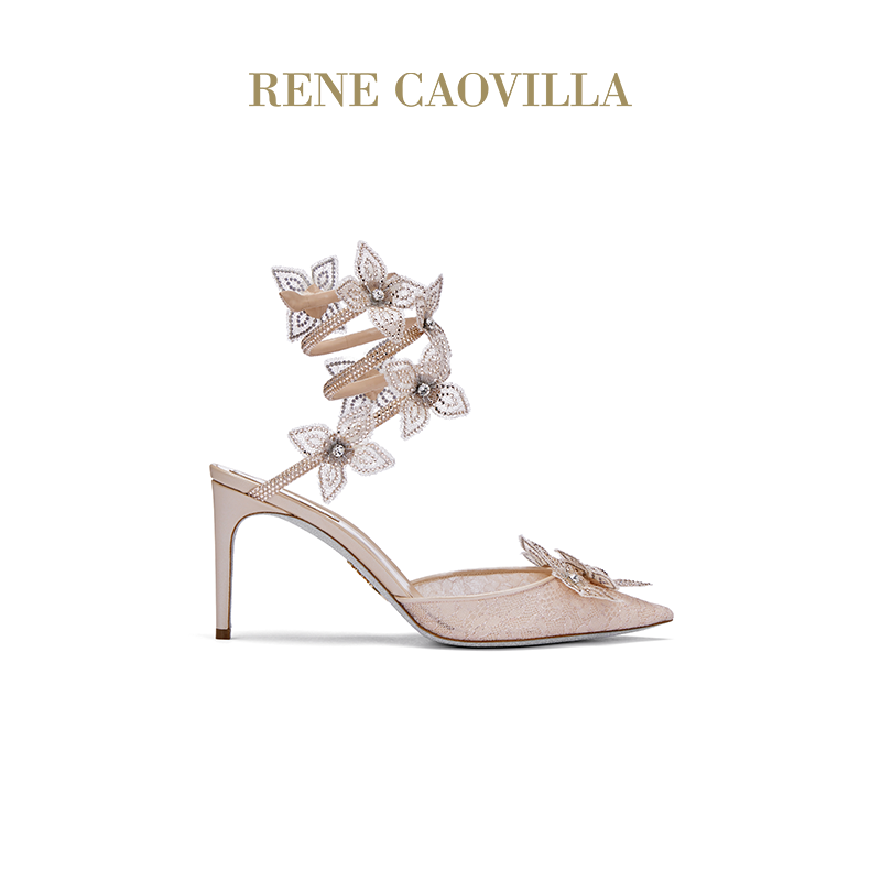 RENE CAOVILLA 芮妮.乔薇拉 FLORIANE系列 女士高跟鞋 C12148-080-PI01V233