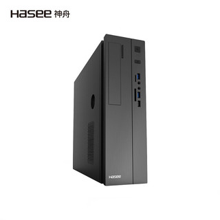 神舟（HASEE）新瑞X05商用台式电脑办公主机(酷睿十四代i5-14400 16G 1TBSSD win11键鼠)+23.8显示器 主机+23.8显示器