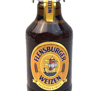 弗林博格（Flensburger）弗林博格 德国精酿啤酒 弗伦斯堡 比尔森小麦白啤酒瓶装整箱 弗林博格小麦白啤 330mL 24瓶