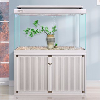 YEE大中型家用客厅办公室鱼缸水族箱 (入户安试) 生态免换水金龙鱼缸