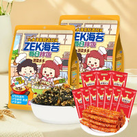 ZEK 每日拌饭海苔2袋+辣条4袋