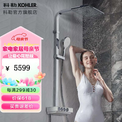 KOHLER 科勒 K-23861T-9-CP 多功能花洒套装 不含淋浴净化器