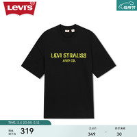 Levi's李维斯24夏季男士休闲短袖T恤001AH-0000 黑色 001AH-0000 XL
