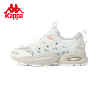 Kappa 卡帕 复古跑鞋情侣男女运动鞋休闲旅游鞋K0CW5MM54/K0C25MM54
