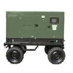 DONMIN 东明DONMIN50kw低噪音拖车型玉柴柴油发电机GF2-50Y(T)-BD