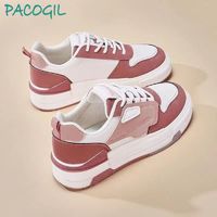 百亿补贴：Pacogil 帕克吉尔韩版小白鞋女休闲板鞋女2024年新款鞋子女春秋学生运动鞋