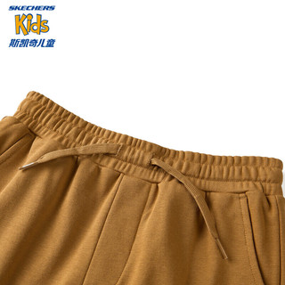 Skechers斯凯奇童装男童针织短裤儿童夏季校园户外运动柔软休闲裤P224B059