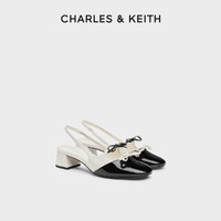 CHARLES & KEITH CHARLES&KEITH24新款CK1-61720194法式蝴蝶结凉鞋