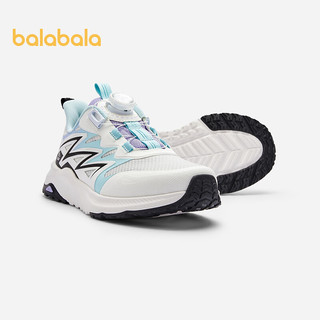 巴拉巴拉女童运动鞋夏季2024新款儿童透气网布鞋拼色【商场同款】 00317