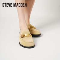 STEVE MADDEN/思美登2024春夏时尚平底穆勒拖鞋女 CHROMATIC 沙色 34