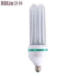 洛林 ROLin）玉米灯大功率U型节能灯LED灯泡E27螺口5U50W白光6500K（量大定制）