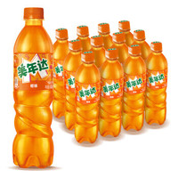 pepsi 百事 可乐美年达可乐橙味汽水碳酸饮料500ml*12瓶整箱装 500mL 12瓶 百事清柠味