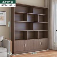 首升酒柜家用客厅玄关柜隔断柜简约现代展示柜门厅红酒落地展示储物柜 【四门】原野色140*24*180