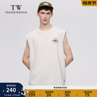 Teenie Weenie Men小熊男装字母T恤男2024夏季 中灰色 170/M