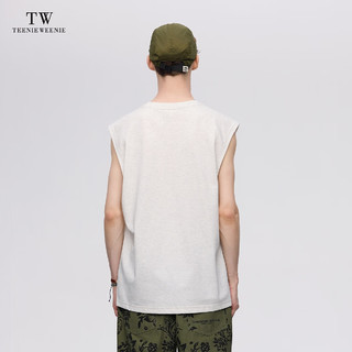 Teenie Weenie Men小熊男装字母T恤男2024夏季 中灰色 165/S