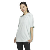 adidas 阿迪达斯 三叶草夏季女子运动休闲圆领短袖T恤IK8675