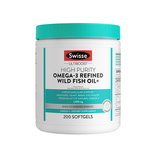 Swisse 斯维诗 1.6倍高纯度Omega-3鱼油胶囊 200粒