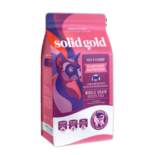 素力高 SolidGold）猫粮  羊肉猫粮 4磅*3(效期至24年10月)