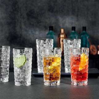 奈赫曼德国Nachtmann波萨诺瓦威士忌水杯单支装复古水晶杯套装4只装 水杯 4只装