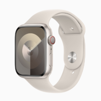 百亿补贴：Apple 苹果 Watch S9蜂窝41mm铝金属表壳智能运动手表